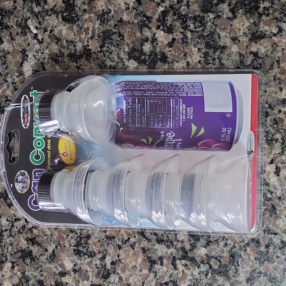 Soda Can Convert new opened  6 pack like new  keep your soda for later